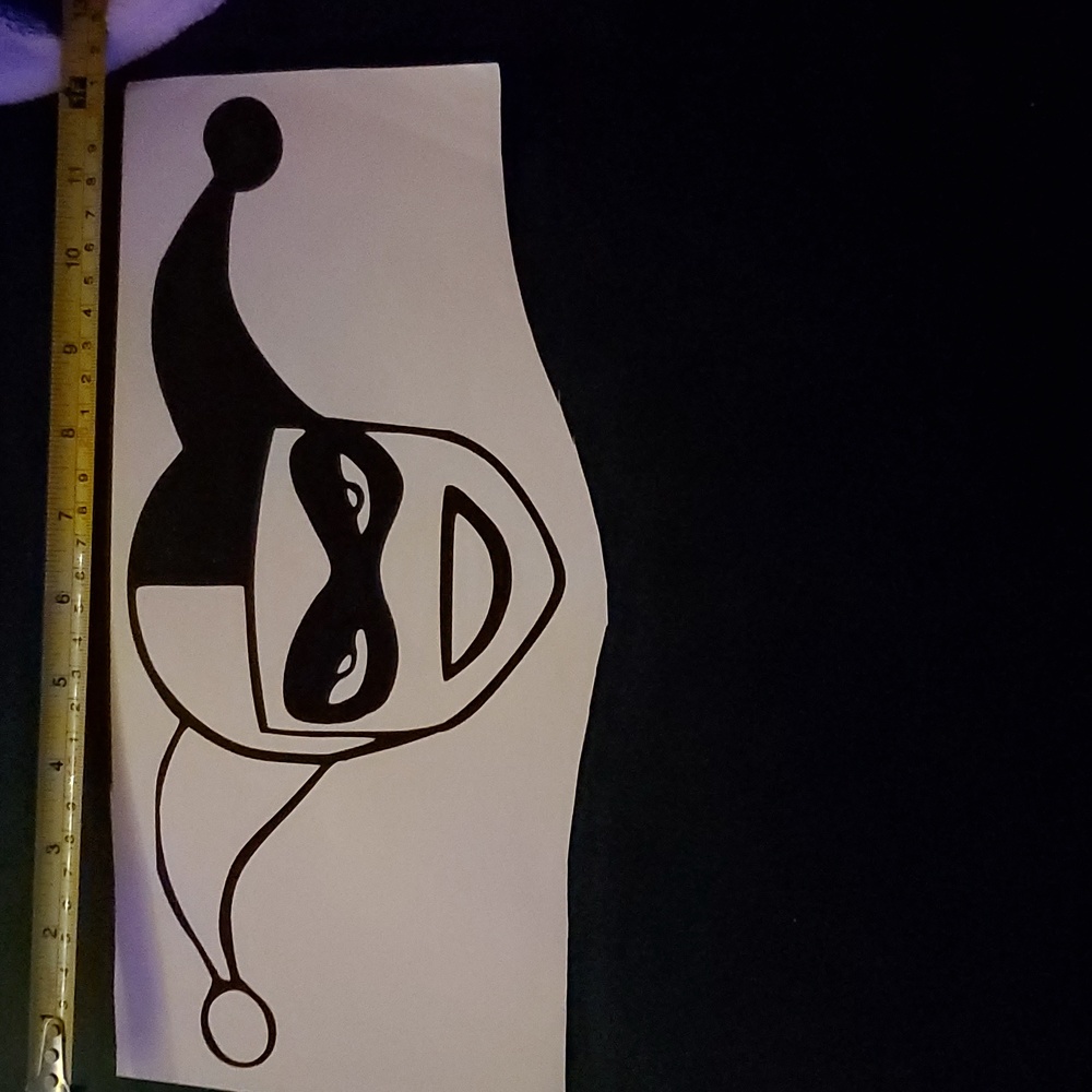 Harley head Decal (#H010)